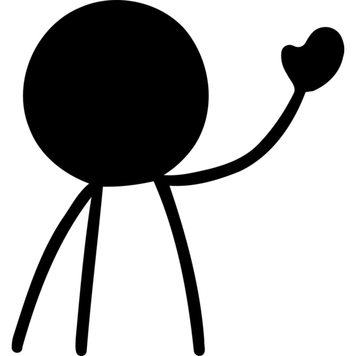 Waving Vignette