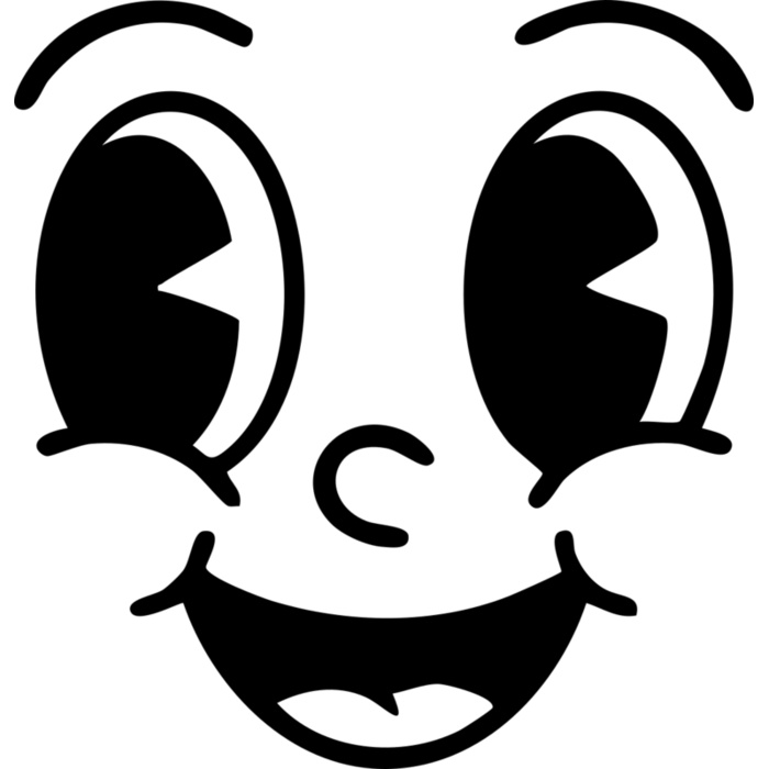 Happy Face Vignette