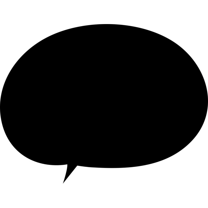Speech Bubble 7 Vignette