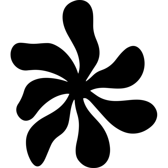 Floral Rosette Vignette