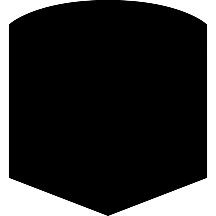 Arched Shield Badge Vignette