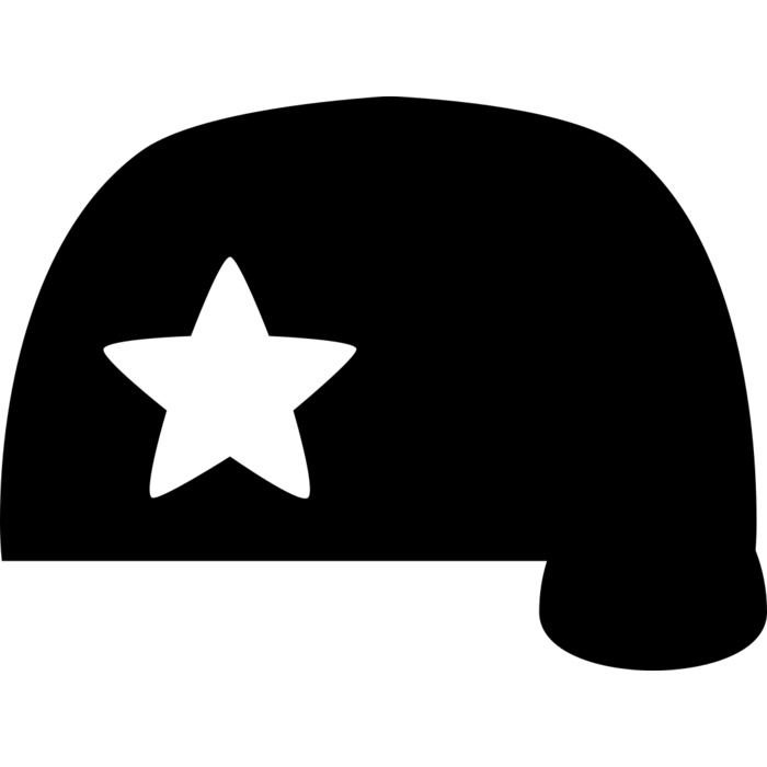 Military Helmet Vignette