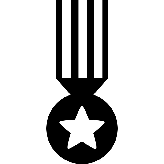 Military Medal Vignette