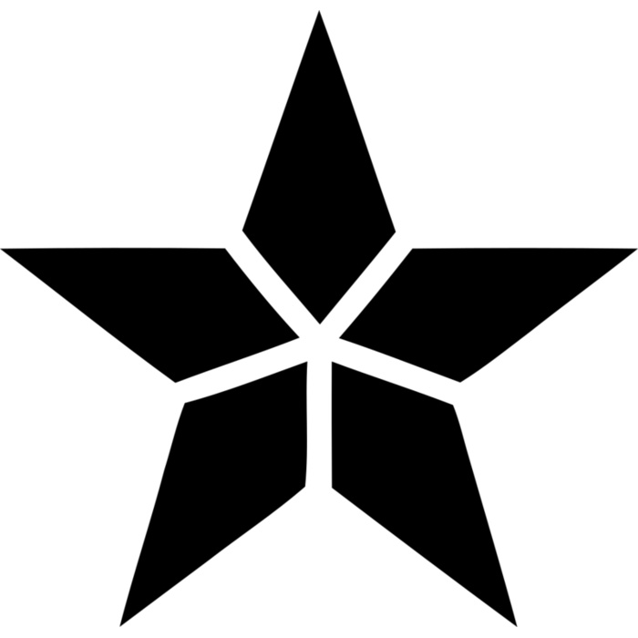 Patriotic Star Vignette