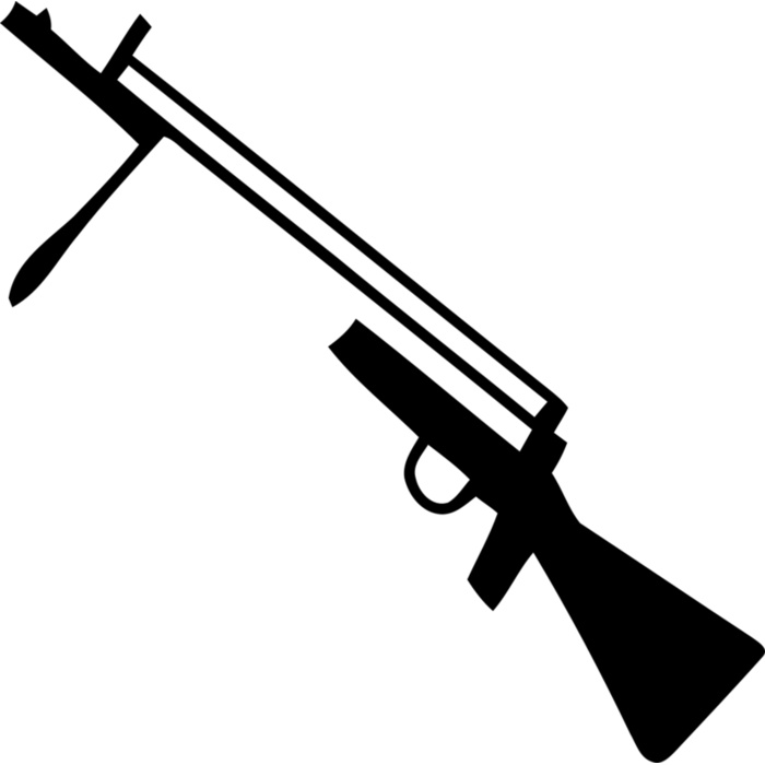 Crossed Rifles Vignette