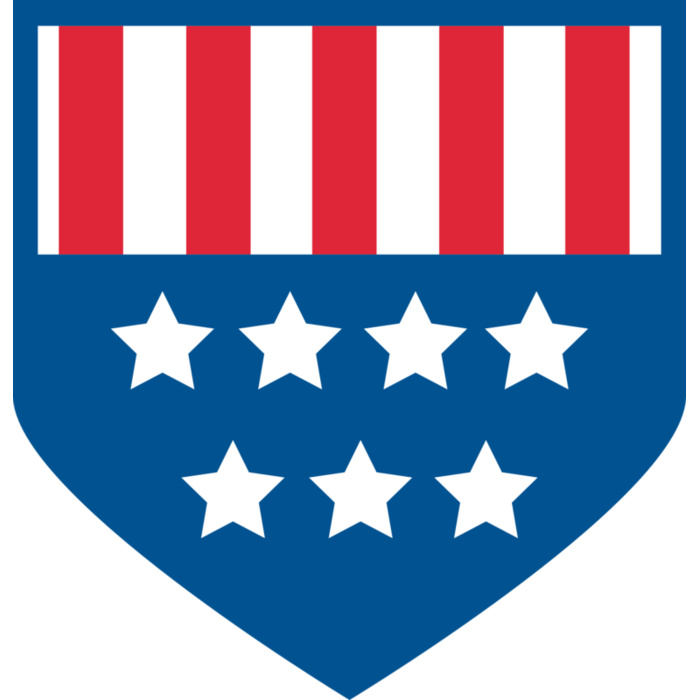 Stars   Stripes Shield Vignette