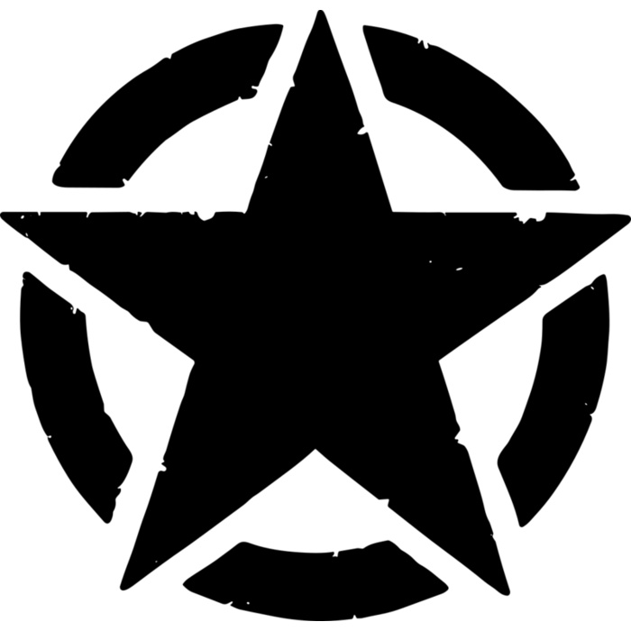 Army Star Emblem Vignette