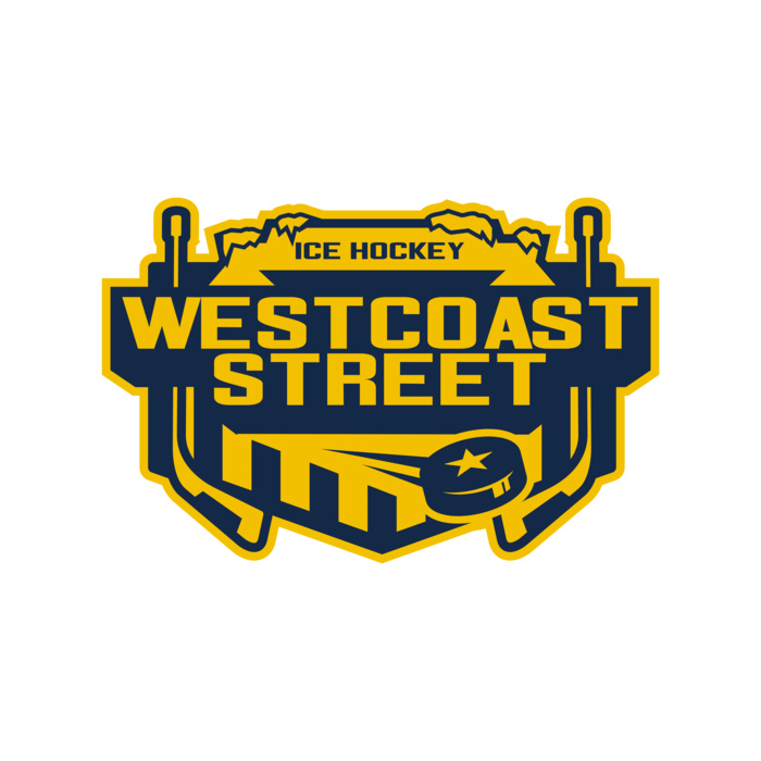 West Coast Street Hockey logo template 02 Vignette