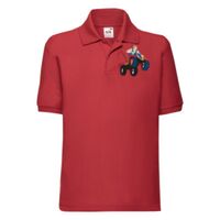 Polo Enfant  65/35 piqué Vignette