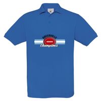 Polo Safran manches courtes, finement piqué, de marque B&C Collection. Vignette