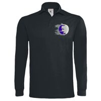 Polo épais manches longues "Heavymill" de marque B&C Vignette