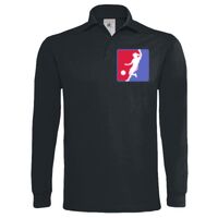 Polo épais manches longues "Heavymill" de marque B&C Vignette