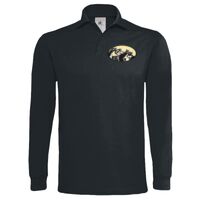 Polo épais manches longues "Heavymill" de marque B&C Vignette