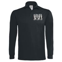 Polo épais manches longues "Heavymill" de marque B&C Vignette