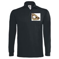 Polo épais manches longues "Heavymill" de marque B&C Vignette