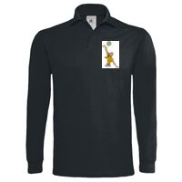 Polo épais manches longues "Heavymill" de marque B&C Vignette