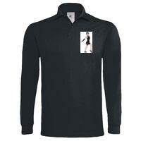 Polo épais manches longues "Heavymill" de marque B&C Vignette