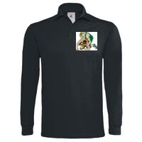 Polo épais manches longues "Heavymill" de marque B&C Vignette