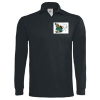 Polo épais manches longues "Heavymill" de marque B&C Vignette