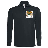 Polo épais manches longues "Heavymill" de marque B&C Vignette