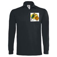 Polo épais manches longues "Heavymill" de marque B&C Vignette