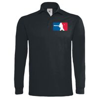 Polo épais manches longues "Heavymill" de marque B&C Vignette