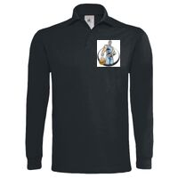 Polo épais manches longues "Heavymill" de marque B&C Vignette