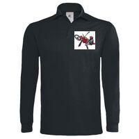 Polo épais manches longues "Heavymill" de marque B&C Vignette