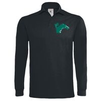 Polo épais manches longues "Heavymill" de marque B&C Vignette