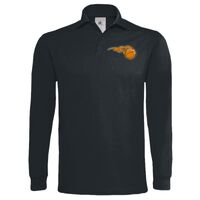 Polo épais manches longues "Heavymill" de marque B&C Vignette