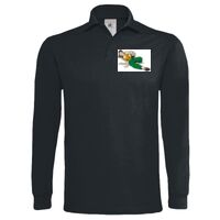 Polo épais manches longues "Heavymill" de marque B&C Vignette