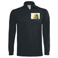 Polo épais manches longues "Heavymill" de marque B&C Vignette