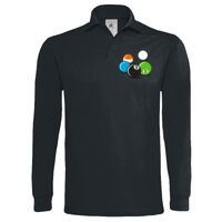 Polo épais manches longues "Heavymill" de marque B&C Vignette