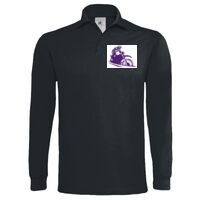 Polo épais manches longues "Heavymill" de marque B&C Vignette