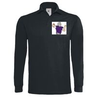 Polo épais manches longues "Heavymill" de marque B&C Vignette