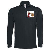 Polo épais manches longues "Heavymill" de marque B&C Vignette