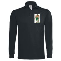 Polo épais manches longues "Heavymill" de marque B&C Vignette