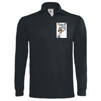 Polo épais manches longues "Heavymill" de marque B&C Vignette