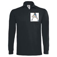 Polo épais manches longues "Heavymill" de marque B&C Vignette