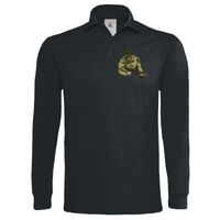 Polo épais manches longues "Heavymill" de marque B&C Vignette