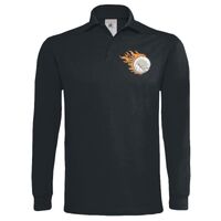 Polo épais manches longues "Heavymill" de marque B&C Vignette