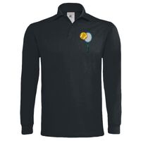 Polo épais manches longues "Heavymill" de marque B&C Vignette