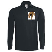 Polo épais manches longues "Heavymill" de marque B&C Vignette