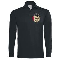 Polo épais manches longues "Heavymill" de marque B&C Vignette