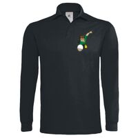 Polo épais manches longues "Heavymill" de marque B&C Vignette