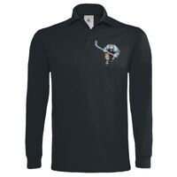 Polo épais manches longues "Heavymill" de marque B&C Vignette