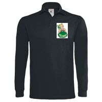 Polo épais manches longues "Heavymill" de marque B&C Vignette