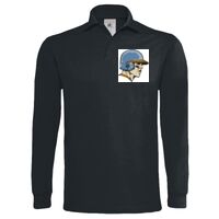 Polo épais manches longues "Heavymill" de marque B&C Vignette