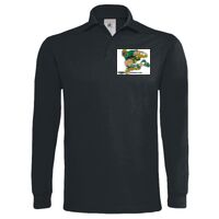 Polo épais manches longues "Heavymill" de marque B&C Vignette