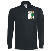 Polo épais manches longues "Heavymill" de marque B&C Vignette